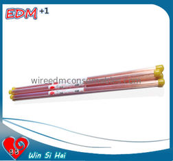 China 0.5mm x 400mm um tubo de cobre do eléctrodo do furo EDM para a máquina de perfuração fornecedor